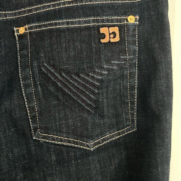 Joe's Jeans The Muse Mid Rise Women’s Flare  Leg Dark Blue Denim Jeans Size 31 - Picture 6 of 11